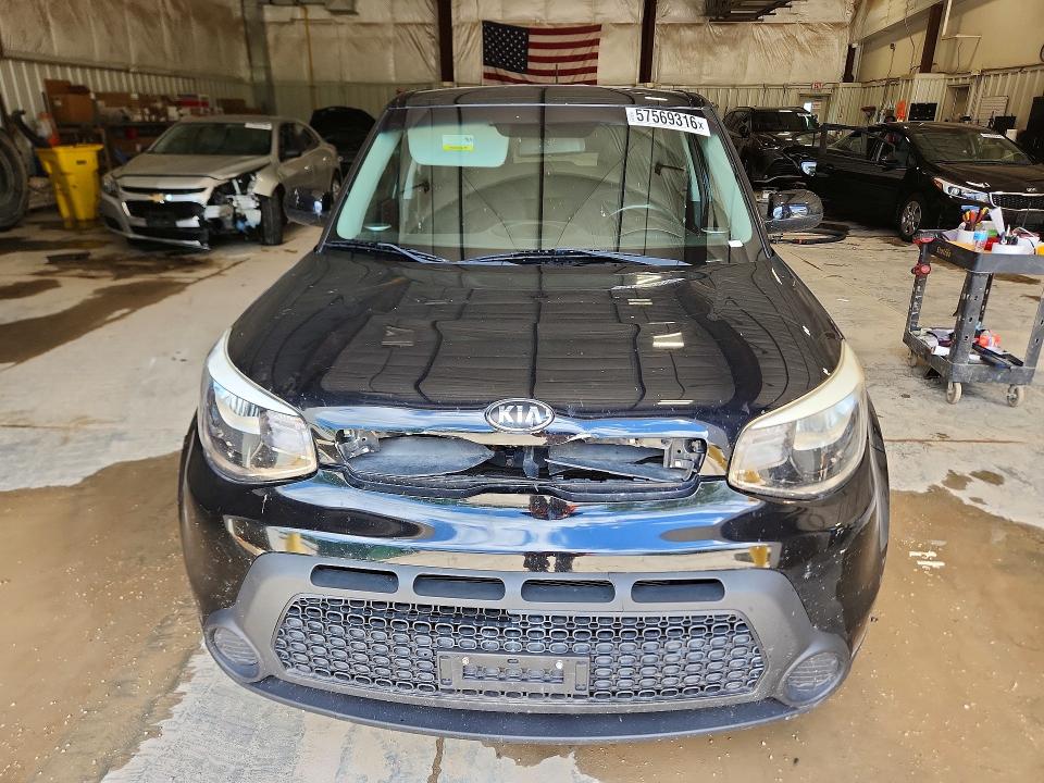 2014 Kia Soul VIN KNDJN2A24E7034412 COPART salvage auction — FRONT END, Wi - Certificate Of Title, sold $2,200 on 2026-07-15 (photo 5)