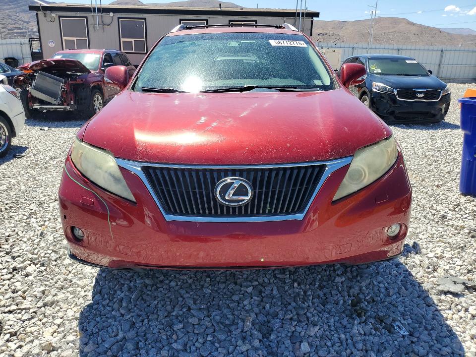 2010 Lexus Rx 350 VIN JTJZK1BA6A2002013 COPART salvage auction — REAR END, Nv - Salvage Title, sold $4,300 on 2026-07-06 (photo 5)