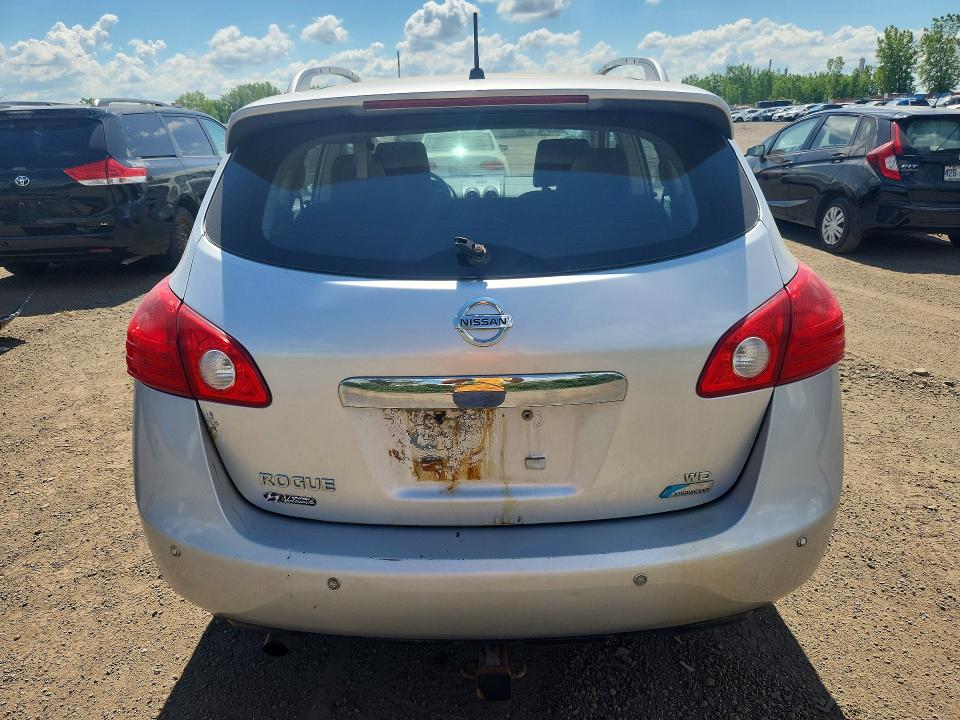 2012 Nissan Rogue sport VIN JN8AS5MV2CW402657 COPART salvage auction — FRONT END, Qc - Gravement Accidente, sold $150 on 2026-07-21 (photo 6)