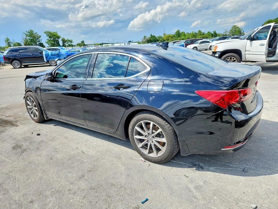 2018 Acura Tlx VIN 19UUB1F33JA009551 COPART salvage auction — FRONT END, FL - CERT OF TTL-REBUILT&SLVG RBLD, sold $1,050 on 2026-07-02 (photo 2)
