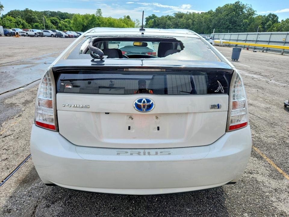 2011 Toyota Prius VIN JTDKN3DU3B0311949 COPART salvage auction — HAIL, MO - SALVAGE CERTIFICATE OF TITLE, sold $2,350 on 2026-07-29 (photo 6)
