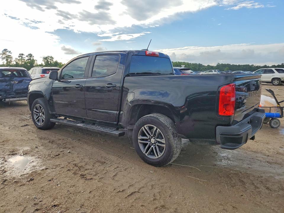 2021 Chevrolet Colorado VIN 1GCGSBEN0M1100706 COPART salvage auction — FRONT END, Tx - Salvage Vehicle Title, sold $8,200 on 2026-07-02 (photo 2)