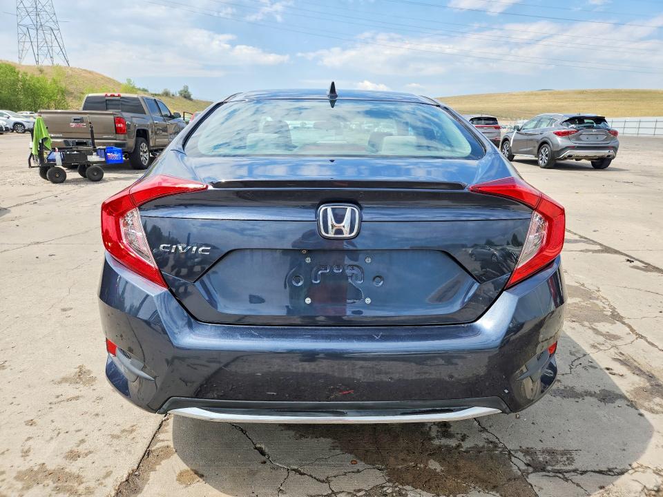 2019 Honda VIN 19XFC1F38KE019771 COPART salvage auction — FRONT END, Co - Salvage Title, sold $4,300 on 2026-07-29 (photo 6)