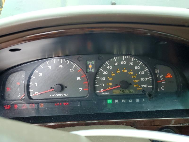 2002 Toyota 4runner VIN JT3HN87R720383756 COPART salvage auction — FRONT END, Or - Salvage Title Certificate, sold $1,400 on 2026-07-29 (photo 9)