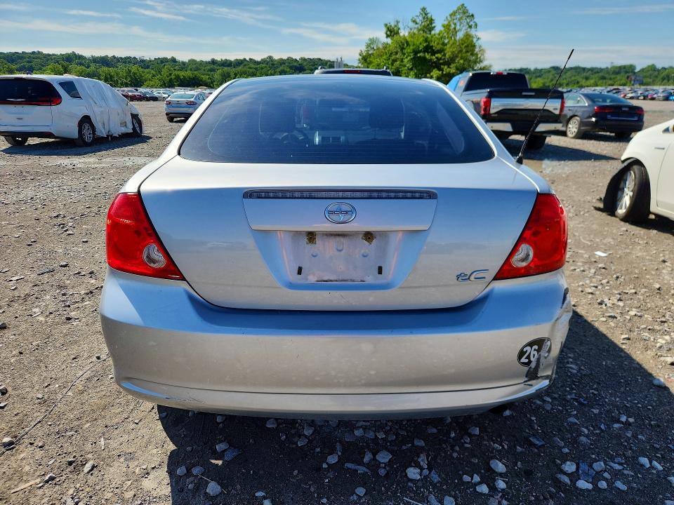 2006 Scion Tc VIN JTKDE167860109708 COPART salvage auction — SIDE, Il - Salvage Certificate, sold $400 on 2026-07-27 (photo 6)