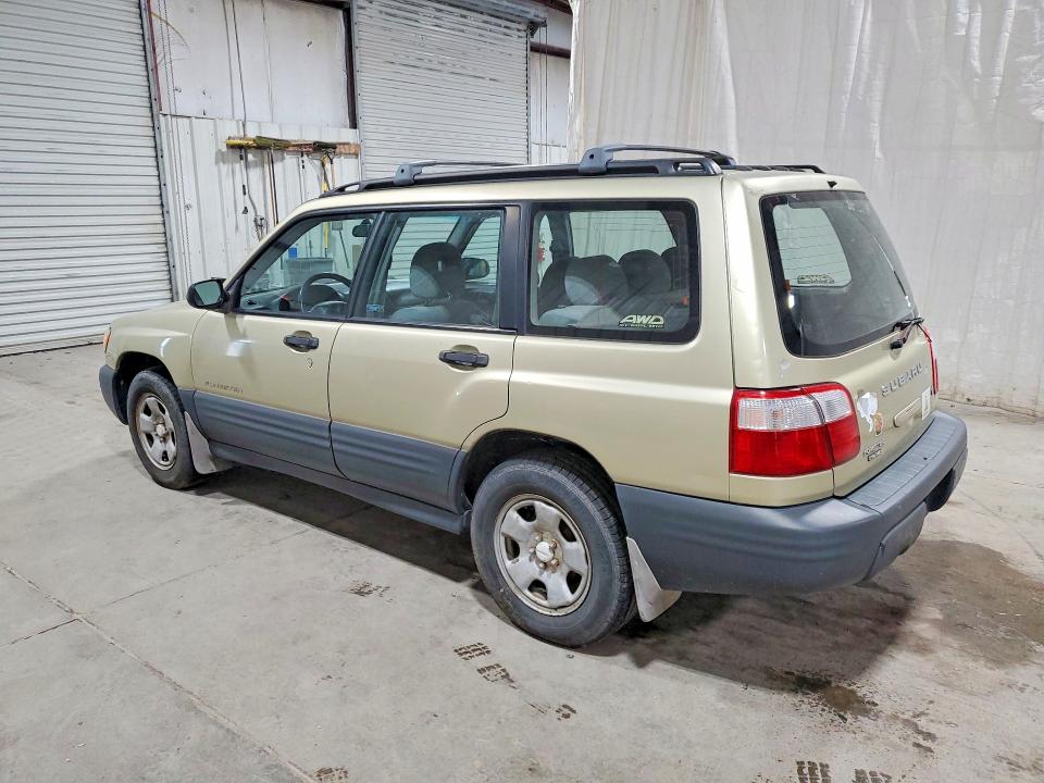 2002 Subaru Forester VIN JF1SF63502H710852 COPART salvage auction — NORMAL WEAR, Ny - Certificate Of Title, sold $400 on 2026-07-08 (photo 2)
