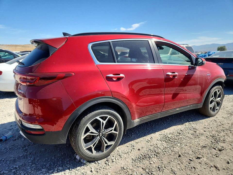 2021 Kia Sportage VIN KNDPRCA60M7852399 COPART salvage auction — FRONT END, Ut - Salvage Certificate (P), sold $3,650 on 2026-07-02 (photo 3)