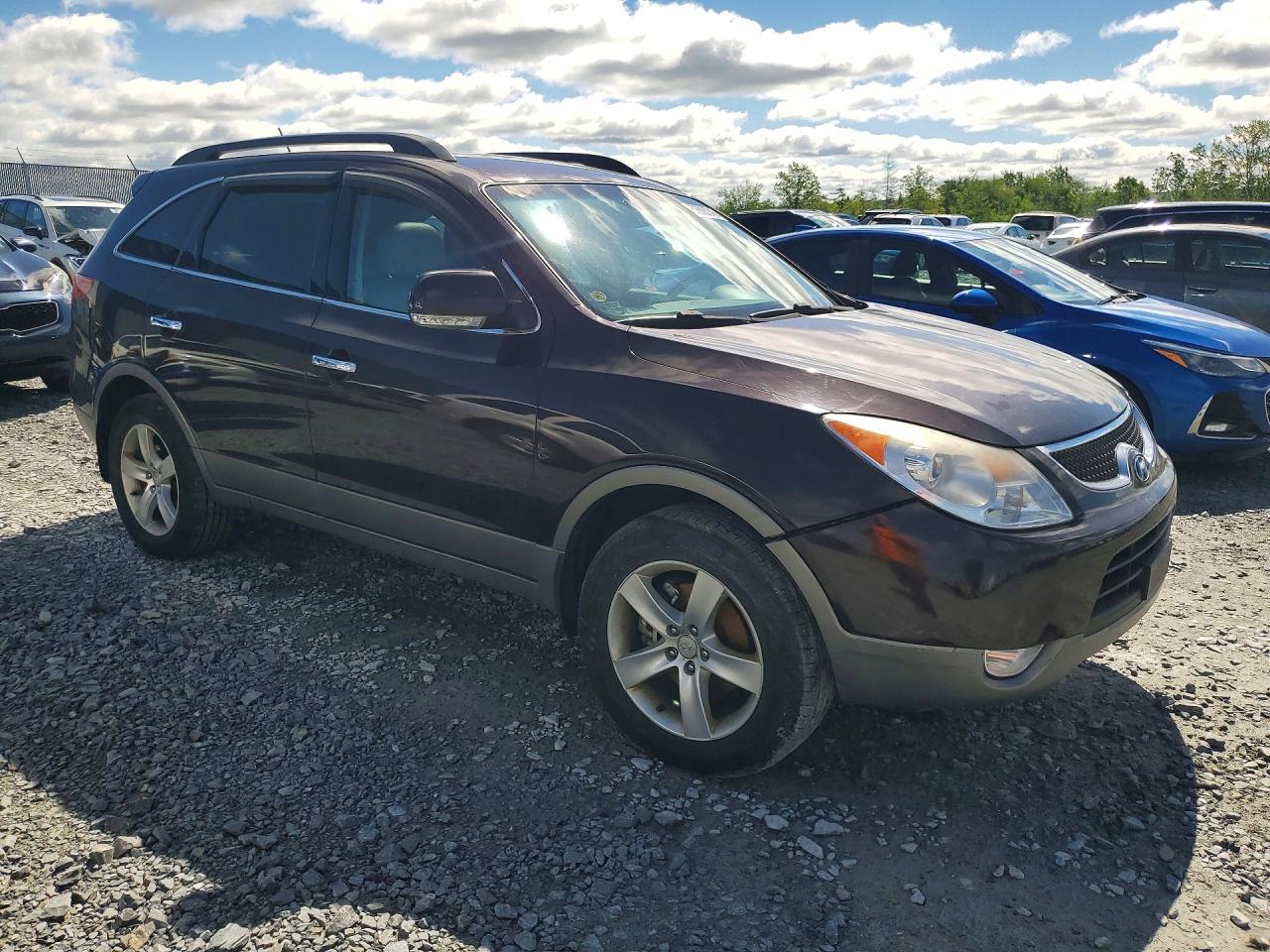 2010 Hyundai Veracruz VIN KM8NUDCC9AU123261 COPART salvage auction — Mechanical, Rg - Clean Title, sold $1,100 on 2026-07-09 (photo 4)
