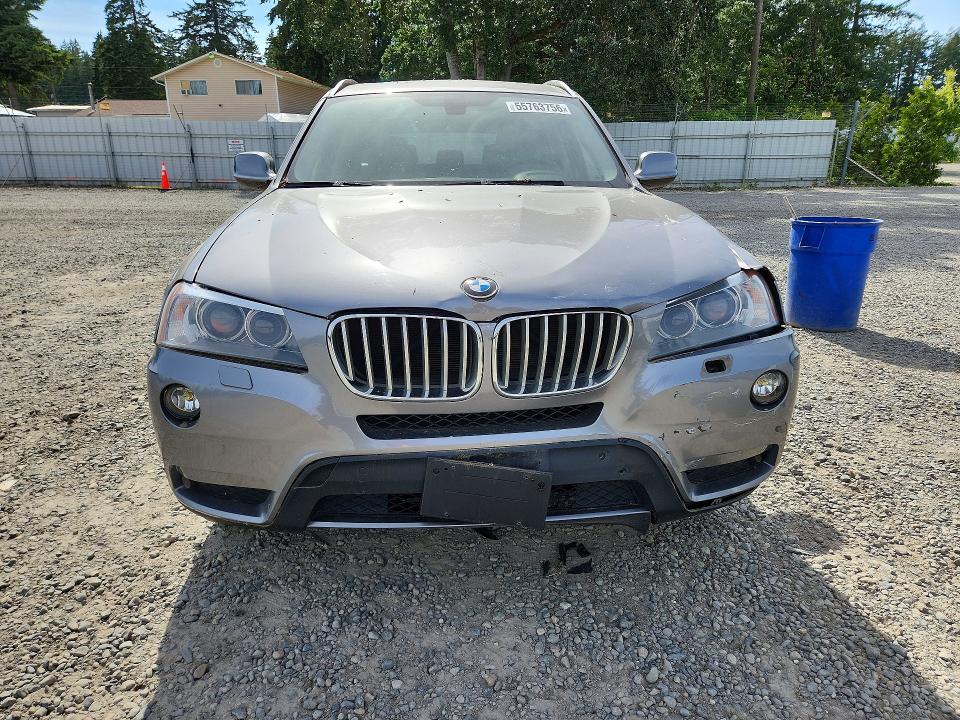 2014 BMW X3 VIN 5UXWX9C51E0D32152 COPART salvage auction — FRONT END, Wa - Vehicle Cert Of Ownership-Titl, sold $975 on 2026-07-31 (photo 5)