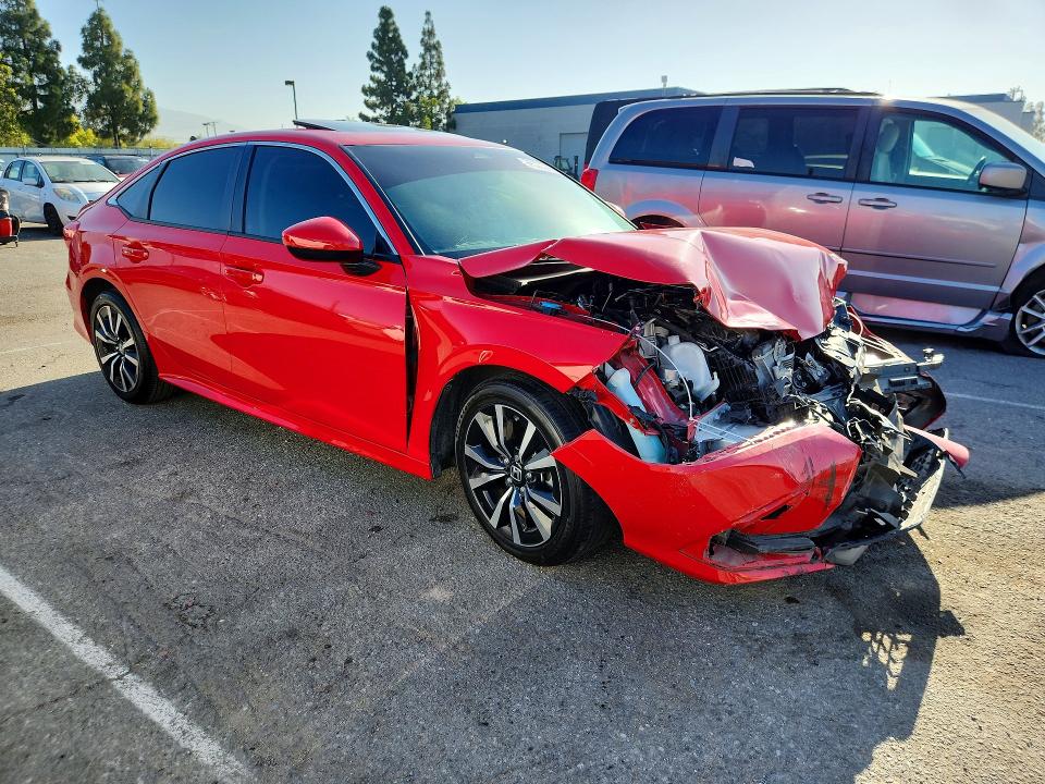 2023 Honda Civic VIN 2HGFE1F74PH311072 COPART salvage auction — FRONT END, Ca - Lien Papers-Salvage Or Ac, sold $3,500 on 2026-07-03 (photo 4)