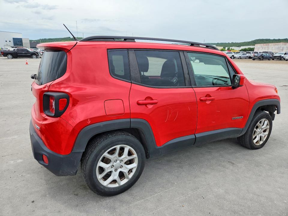 2016 Jeep Renegade VIN ZACCJBBT7GPE08285 COPART salvage auction — FRONT END, Ok - Cert Of Title-Salvage, sold $1,150 on 2026-07-17 (photo 3)