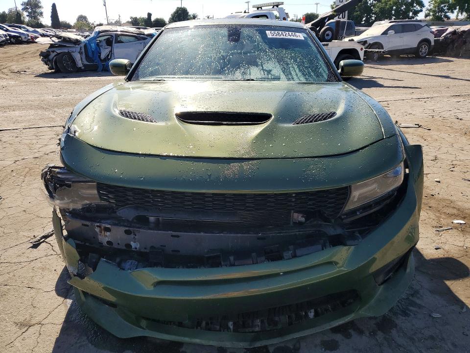 2020 Dodge VIN 2C3CDXL90LH254462 COPART salvage auction — FRONT END, Ca - Salvage Certificate, sold $26,750 on 2026-07-02 (photo 5)
