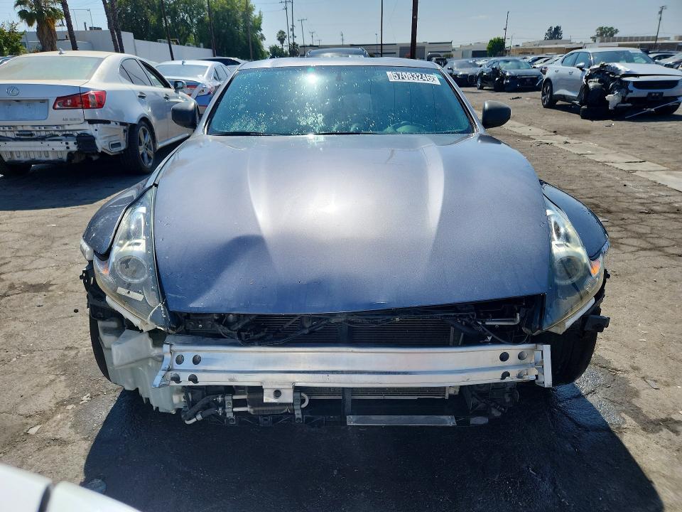 2020 Nissan 370z VIN JN1AZ4EH8LM822951 COPART salvage auction — FRONT END, Ca - Certificate Of Title, sold $5,800 on 2026-07-28 (photo 5)