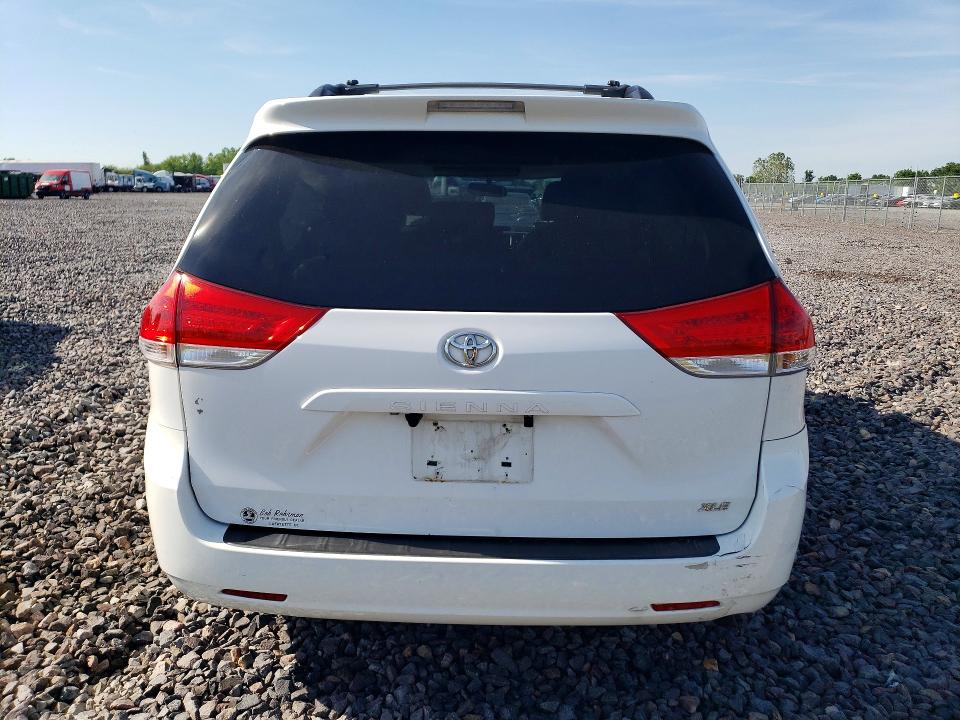 2012 Toyota VIN 5TDYK3DC5CS219752 COPART salvage auction — FRONT END, In - Cert Of Title-Salvage Title, sold $1,300 on 2026-07-07 (photo 6)