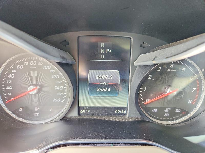 2017 Mercedes-benz VIN WDDWF4KB2HR232868 COPART salvage auction — FRONT END, CO - SALVAGE TITLE, sold $1,750 on 2026-07-27 (photo 9)