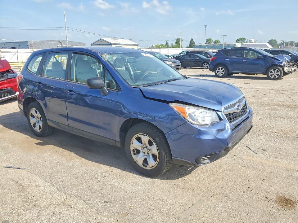 2014 Subaru Forester VIN JF2SJAAC8EH442684 COPART salvage auction — FRONT END, In - Cert Of Title-Salvage Title, sold $1,450 on 2026-07-27 (photo 4)