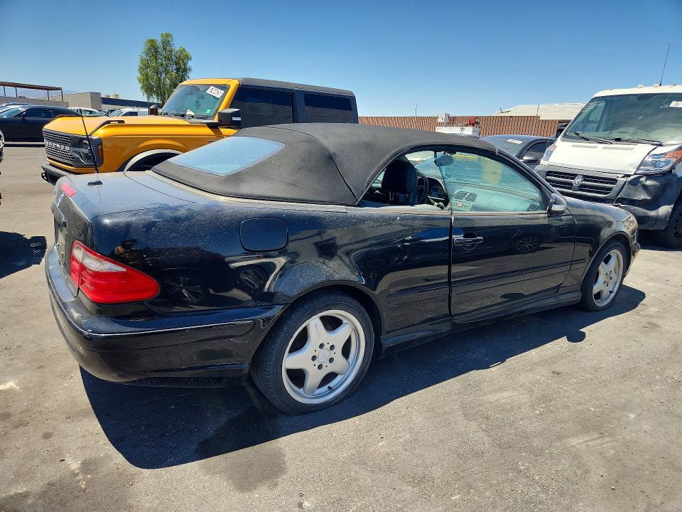 2001 Mercedes-benz Clk-class VIN WDBLK70G11T085295 COPART salvage auction — MINOR DENT/SCRATCHES, NV - LIEN PAPERS, CLEAN TITLE, sold $425 on 2026-07-29 (photo 3)