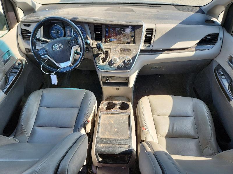 2017 Toyota Sienna VIN 5TDYZ3DC0HS779665 COPART salvage auction — FRONT END, Ca - Salvage Certificate, sold $2,600 on 2026-07-24 (photo 8)