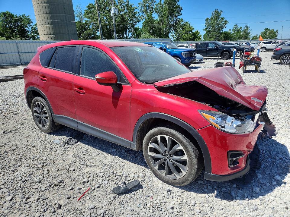 2016 Mazda Cx-5 VIN JM3KE4DY6G0794621 COPART salvage auction — FRONT END, Mi - Certificate Of Title, sold $1,750 on 2026-07-30 (photo 4)