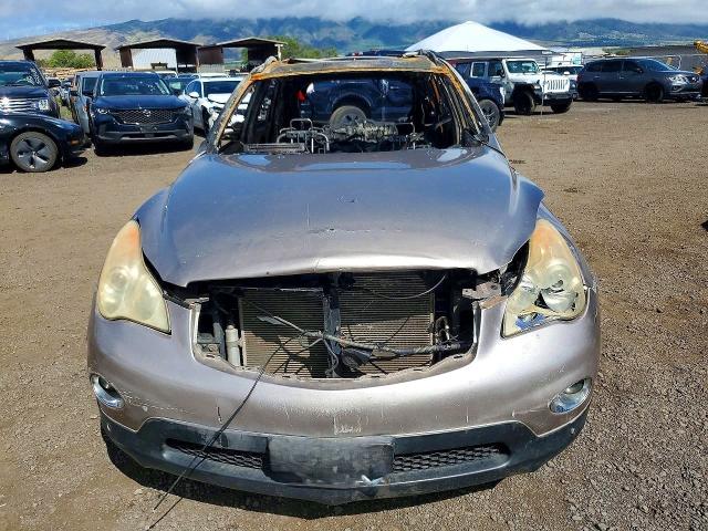 2008 Infiniti Ex35 VIN JNKAJ09E78M304770 COPART salvage auction — BURN, Hi - Bill Of Sale - Parts Only, sold $1 on 2026-07-29 (photo 5)