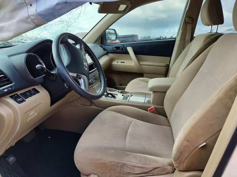 2013 Toyota Highlander VIN 5TDZA3EH8DS037286 COPART salvage auction — FRONT END, Tx - Salvage Vehicle Title, sold $3,800 on 2026-07-07 (photo 7)