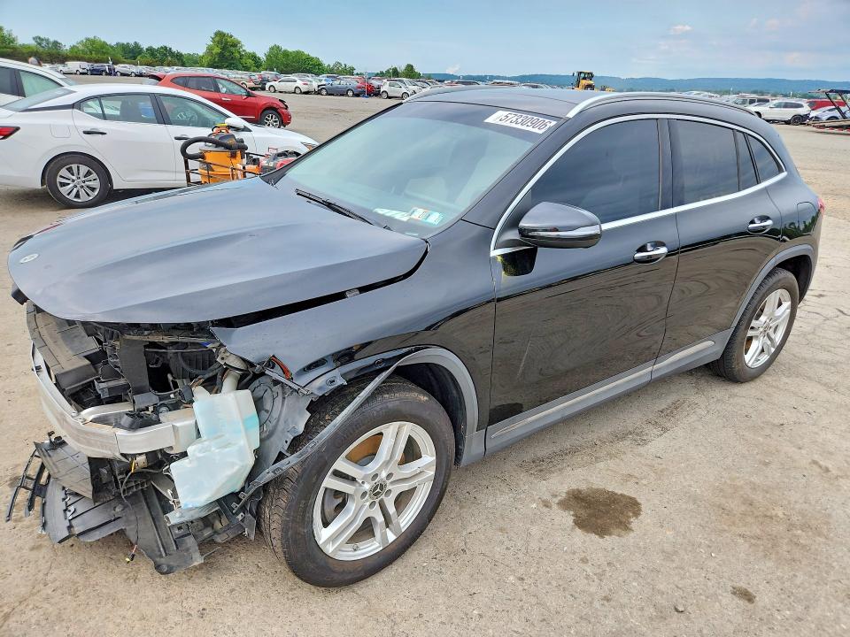 2021 Mercedes-benz Gla-class VIN W1N4N4HB7MJ190081 COPART salvage auction — FRONT END, PA - CERTIFICATE OF SALVAGE, sold $10,800 on 2026-07-10 (photo 1)