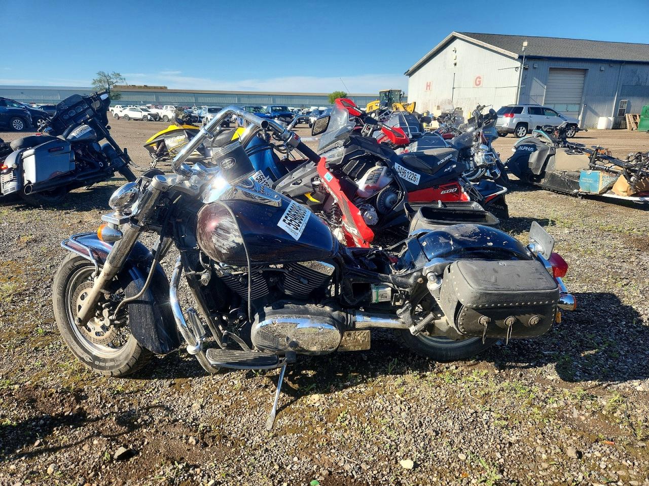 1996 Kawasaki VN1500 VIN JKBVNAD1XTA047086 COPART salvage auction — Front End, MI - CERTIFICATE OF TITLE, sold $15 on 2026-07-02 (photo 3)