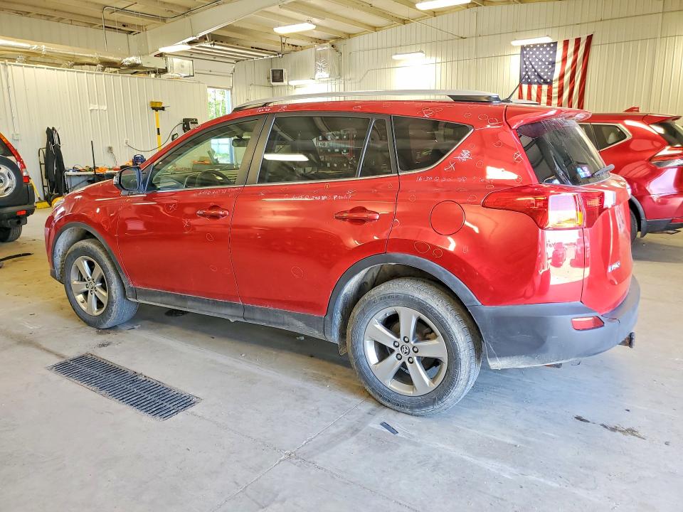 2015 Toyota VIN JTMRFREVXFD160340 COPART salvage auction — HAIL, Mn - Cert Of Title-Salvage, sold $2,300 on 2026-07-21 (photo 2)