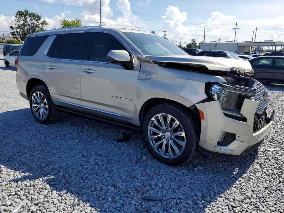 2021 Gmc Yukon VIN 1GKS1DKL9MR329127 COPART salvage auction — FRONT END, FL - CERTIFICATE OF DESTRUCTION, sold $12,500 on 2026-07-31 (photo 4)