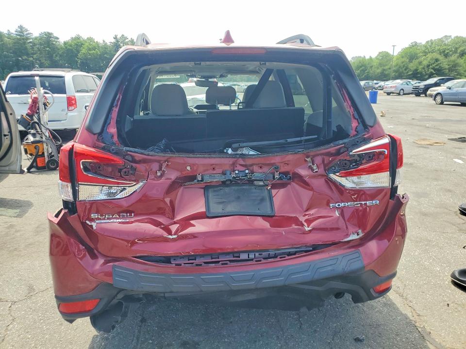 2022 Subaru Forester VIN JF2SKAEC4NH463359 COPART salvage auction — REAR END, Ri - Salvage Certificate Of Title, sold $5,700 on 2026-07-14 (photo 6)
