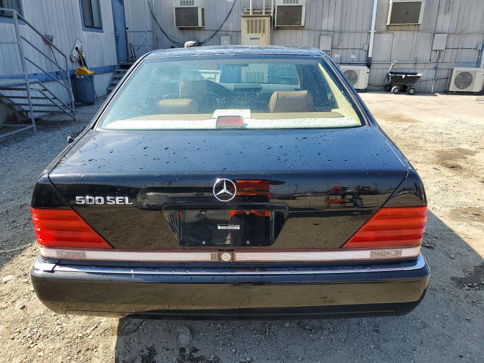 1992 Mercedes-benz 500 VIN WDBGA51E3NA042178 COPART salvage auction — NORMAL WEAR, CA - DIS/DLR/EXP ONLY CLEAN TITLE (P), sold $1,050 on 2026-07-13 (photo 6)