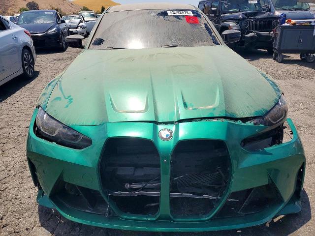 2024 BMW M3 VIN WBS33AY00RFT18587 COPART salvage auction — REAR END, Ca - Dis/Dlr/Exp Only Clean Title (P), sold $32,500 on 2026-07-27 (photo 5)