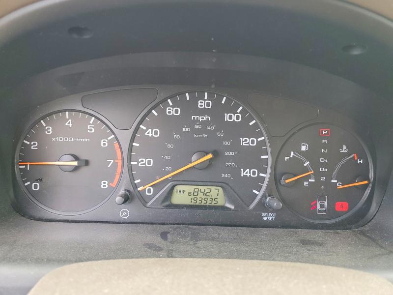 2000 Honda Accord VIN JHMCG5677YC040546 COPART salvage auction — SIDE, NC - SALVAGE CERTIFICATE OF TITLE, sold $975 on 2026-07-16 (photo 9)