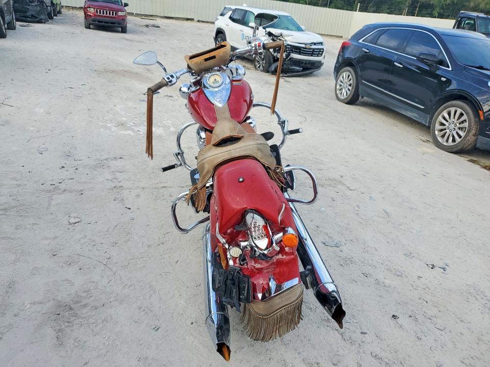 2014 Indian motorcycle co. Chief VIN 56KCCVAA6E3311635 COPART salvage auction — REAR END, FL - CERT OF TITLE SLVG REBUILDABLE, sold $2,350 on 2026-07-02 (photo 4)