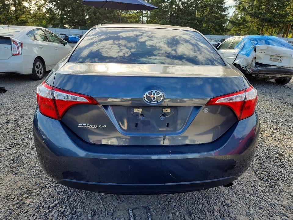2016 Toyota Corolla VIN 5YFBURHE7GP510864 COPART salvage auction — FRONT END, Wa - Bill Of Sale, sold $1,650 on 2026-07-07 (photo 6)
