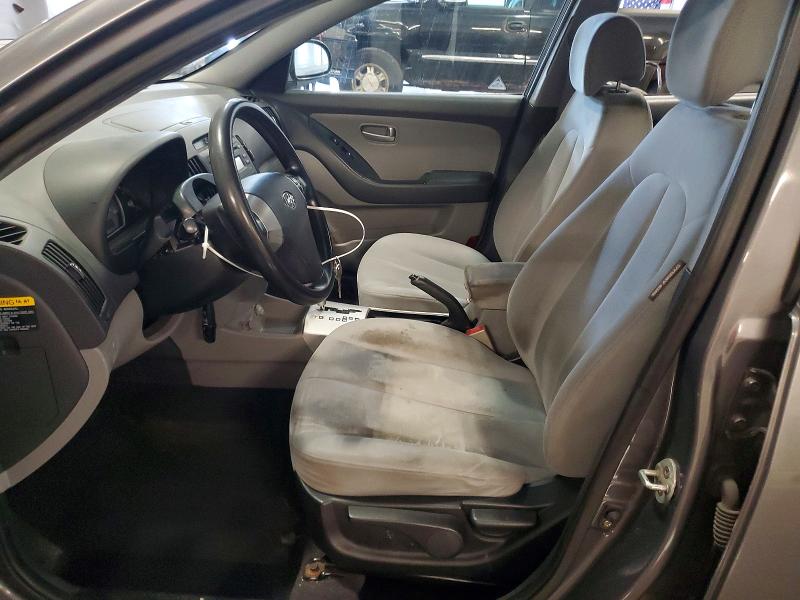 2008 Hyundai Elantra VIN KMHDU46D98U484564 COPART salvage auction — VANDALISM, MN - CERT OF TITLE-PRIOR SALVAGE, sold $550 on 2026-07-13 (photo 7)