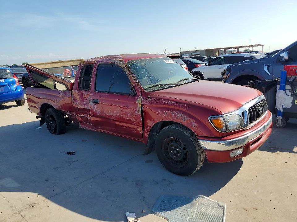 2004 Toyota Tacoma VIN 5TEVL52N74Z431217 COPART salvage auction — SIDE, Tx - Salvage Vehicle Title, sold $325 on 2026-07-27 (photo 4)