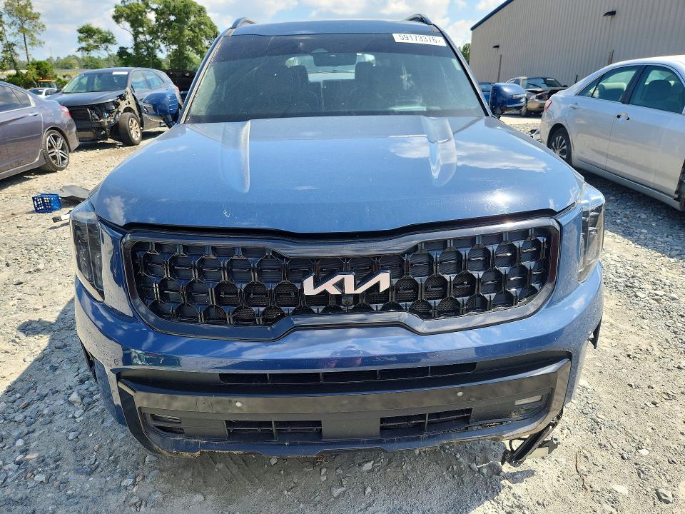 2023 Kia Telluride VIN 5XYP5DGC6PG344976 COPART salvage auction — REAR END, Ga - Cert Of Title-Salvage, sold $475 on 2026-07-30 (photo 5)