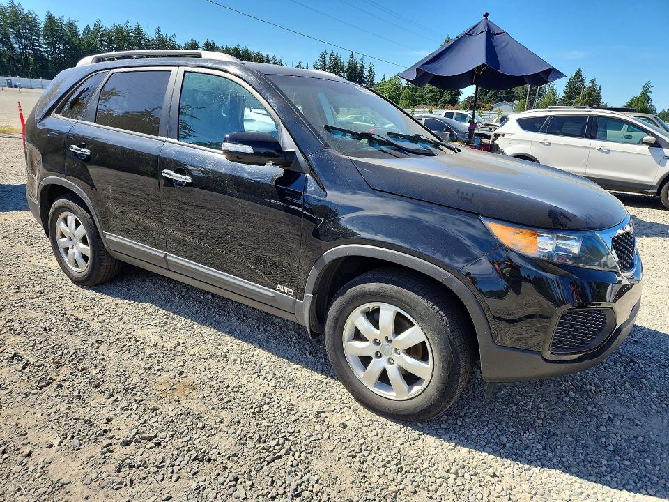 2012 Kia Sorento VIN 5XYKTDA20CG271288 COPART salvage auction — VANDALISM, Wa - Bill Of Sale, sold $600 on 2026-07-17 (photo 4)