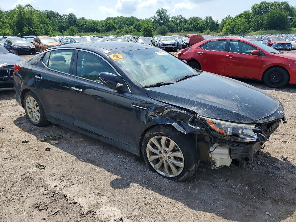 2015 Kia Optima VIN 5XXGN4A75FG422744 COPART salvage auction — FRONT END, Pa - Certificate Of Salvage, sold $600 on 2026-07-06 (photo 4)
