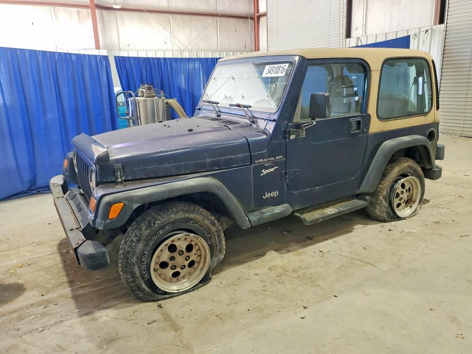 1997 Jeep Wrangler / VIN 1J4FY19SXVP538954 COPART salvage auction — NORMAL WEAR, Va - Certificate Of Title, sold $725 on 2026-07-09 (photo 1)