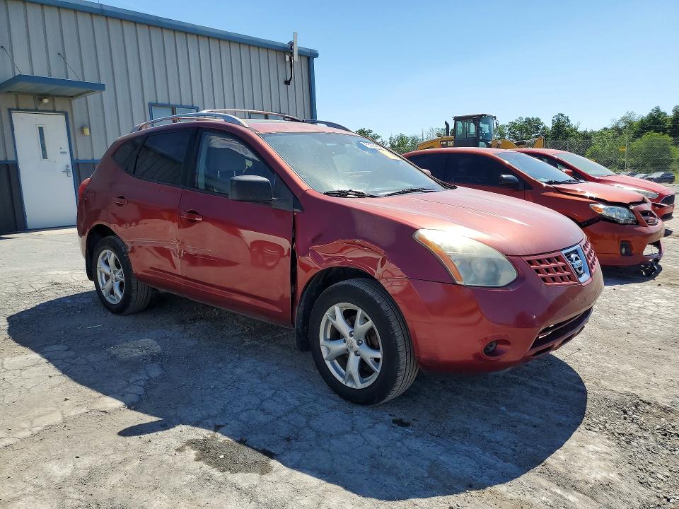2008 Nissan Rogue sport VIN JN8AS58V78W123271 COPART salvage auction — SIDE, PA - CERTIFICATE OF SALVAGE, sold $350 on 2026-07-10 (photo 4)