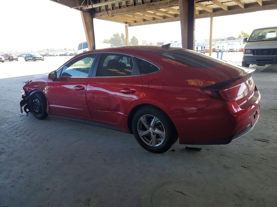 2021 Hyundai Sonata VIN 5NPEG4JA0MH079517 COPART salvage auction — FRONT END, Ca - Salvage Certificate, sold $3,100 on 2026-07-13 (photo 2)