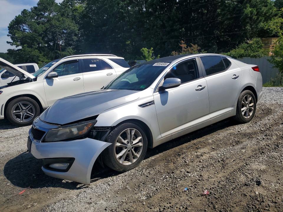 2013 Kia Optima VIN 5XXGN4A70DG106813 COPART salvage auction — FRONT END, Ga - Cert Of Title-Salvage, sold $425 on 2026-07-27 (photo 1)