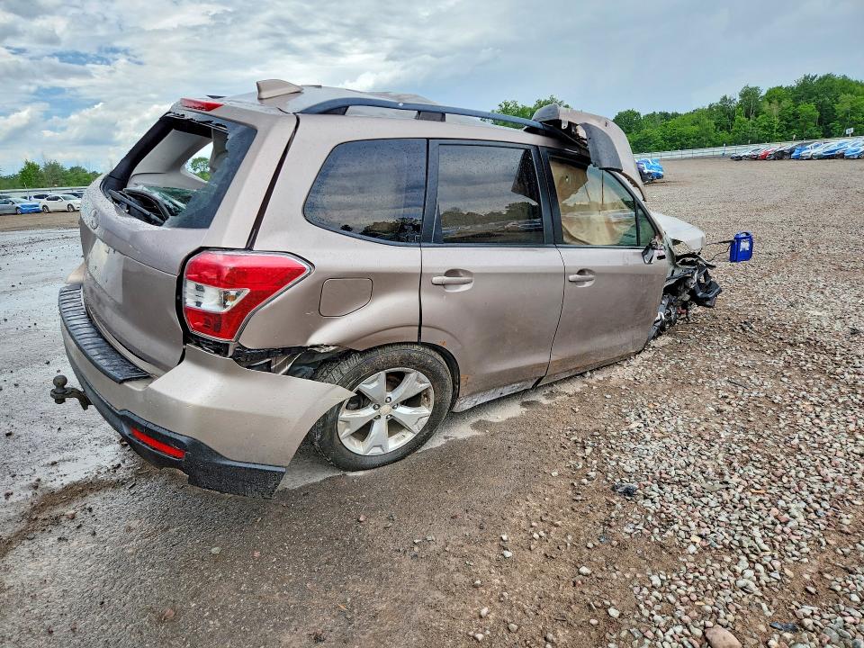 2016 Subaru Forester VIN JF2SJADCXGH475362 COPART salvage auction — ALL OVER, NY - MV-907A SALVAGE CERTIFICATE, sold $425 on 2026-07-15 (photo 3)