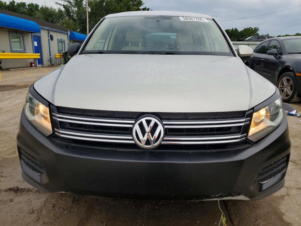 2014 Volkswagen Tiguan VIN WVGBV3AX6EW543750 COPART salvage auction — HAIL, Salvage Title, sold $1,600 on 2026-07-28 (photo 5)