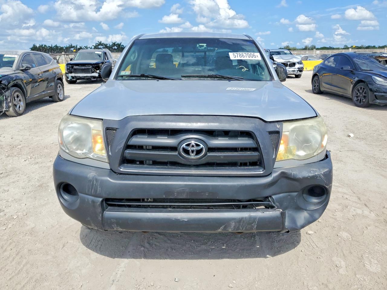 2007 Toyota Tacoma VIN 5TETX22N37Z337379 COPART salvage auction — Front End, MA - CERTIFICATE OF TITLE, sold $4,000 on 2026-07-01 (photo 5)