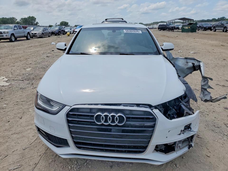 2014 Audi A4 VIN WAUFFAFL8EA047971 COPART salvage auction — FRONT END, Ks - Cert Of Title-Salvage, sold $700 on 2026-07-28 (photo 5)