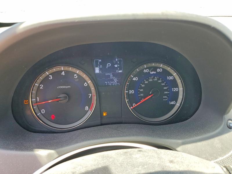 2016 Hyundai Accent VIN KMHCT4AE2GU152902 COPART salvage auction — FRONT END, Salvage Title, sold $1,150 on 2026-07-16 (photo 9)