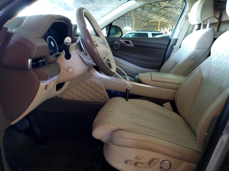 2023 Genesis Gv80 VIN KMUHCESC5PU111044 COPART salvage auction — REAR END, Az - Cert Of Title - Salvage, sold $16,800 on 2026-07-27 (photo 7)